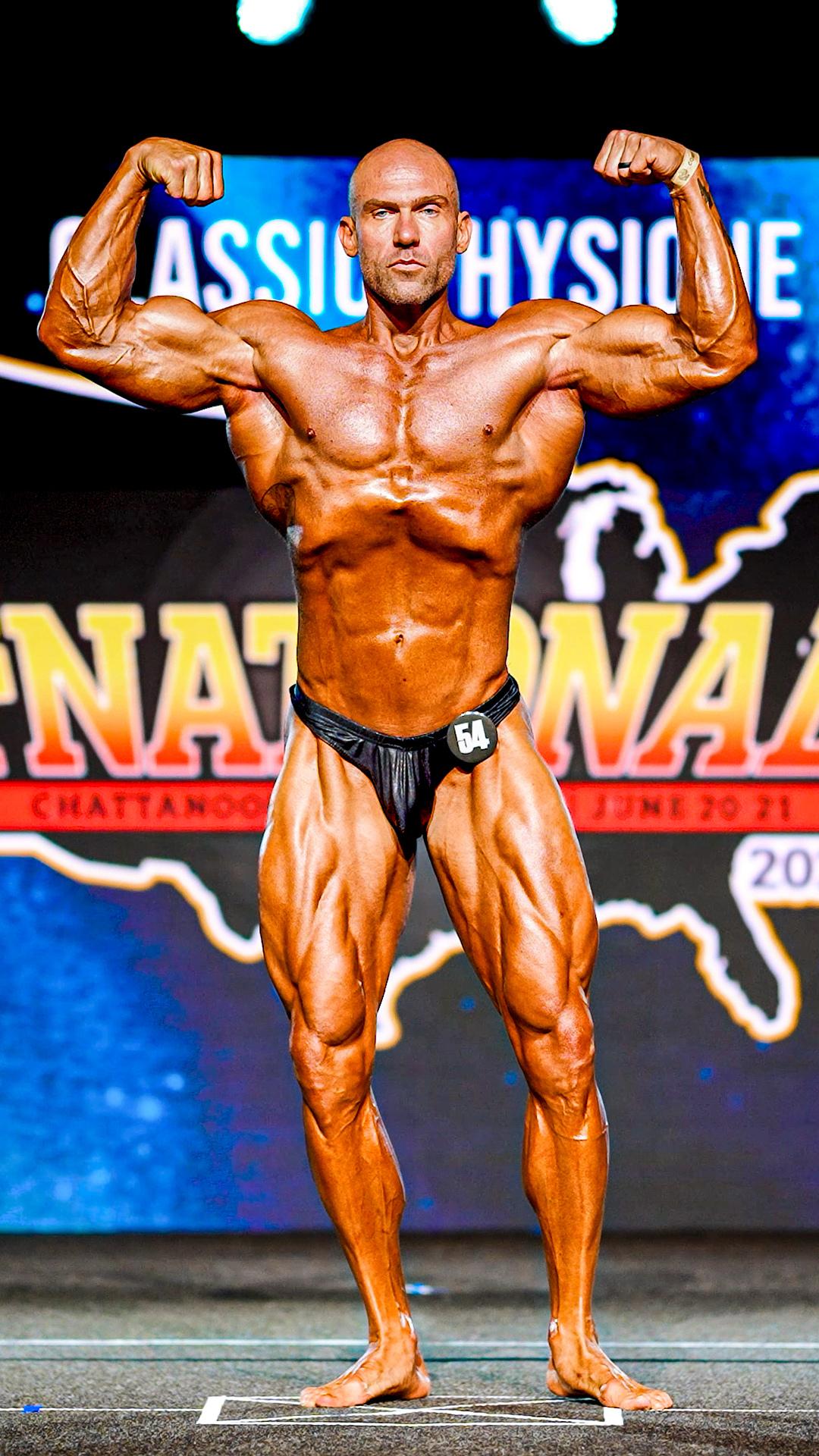 Jordan Daake posing on stage